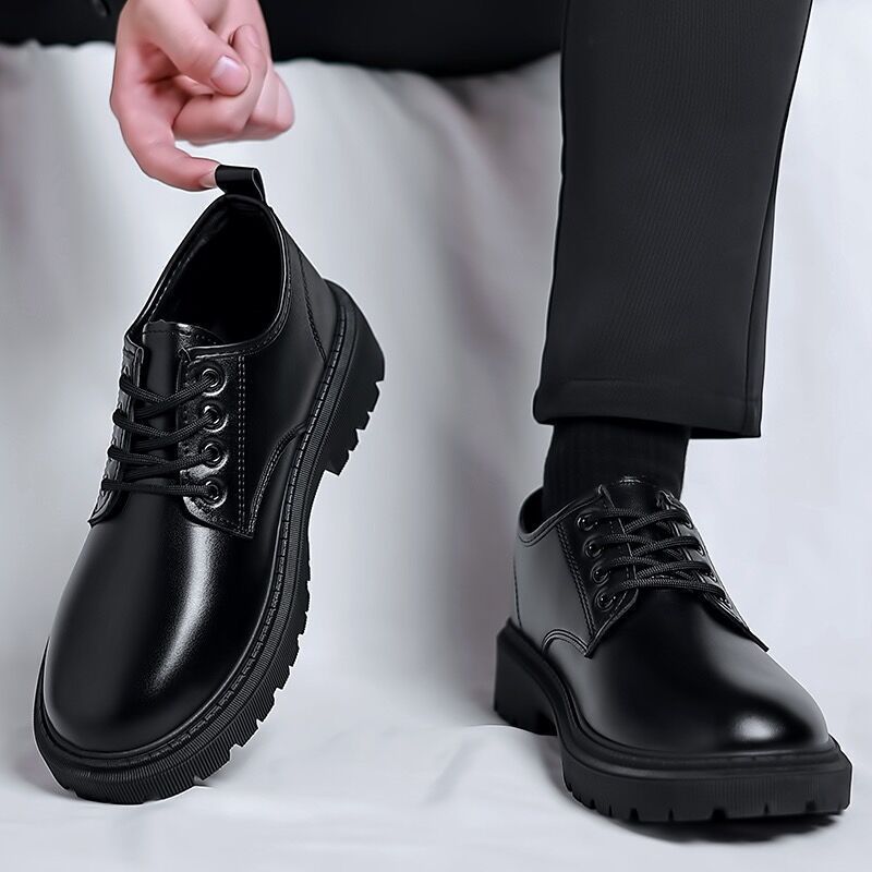 Boat Shoe Leather - Men's New Spring Chef Work Shoes