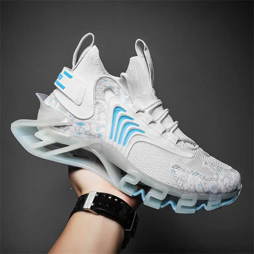 Men Shoes Name - Blue Slipon Long Pink Boots Light