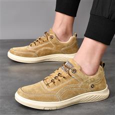 Men Shoes Office - Minimalist Comfort Men Hand Woven Canvas