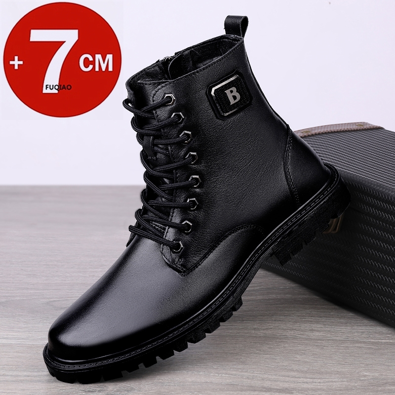 Men's Genuine Leather Elevator - огляд і ціна Men Shoes Everyday