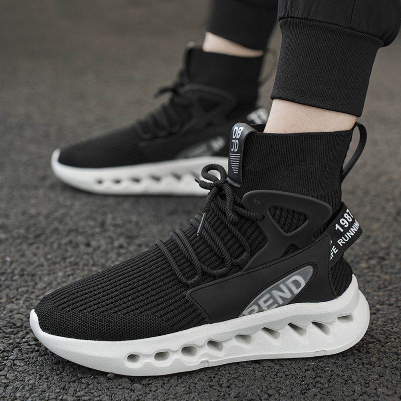 Trendy Men High Top Sock Shoes - огляд і ціна Men Shoes Office