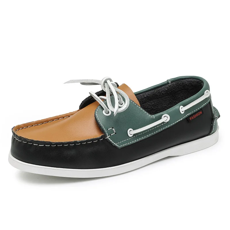 Genuine Leather Loafers Luxury - огляд і ціна Boat Shoe Leather