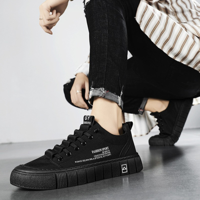 Men's Chunky Sole Low Top Canv - огляд і ціна Men'S Shoes Casual Sneakers
