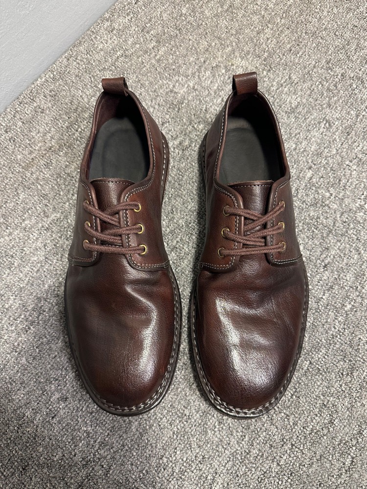 Vintage Mens Genuine Leather S - огляд і ціна Men Shoes Office