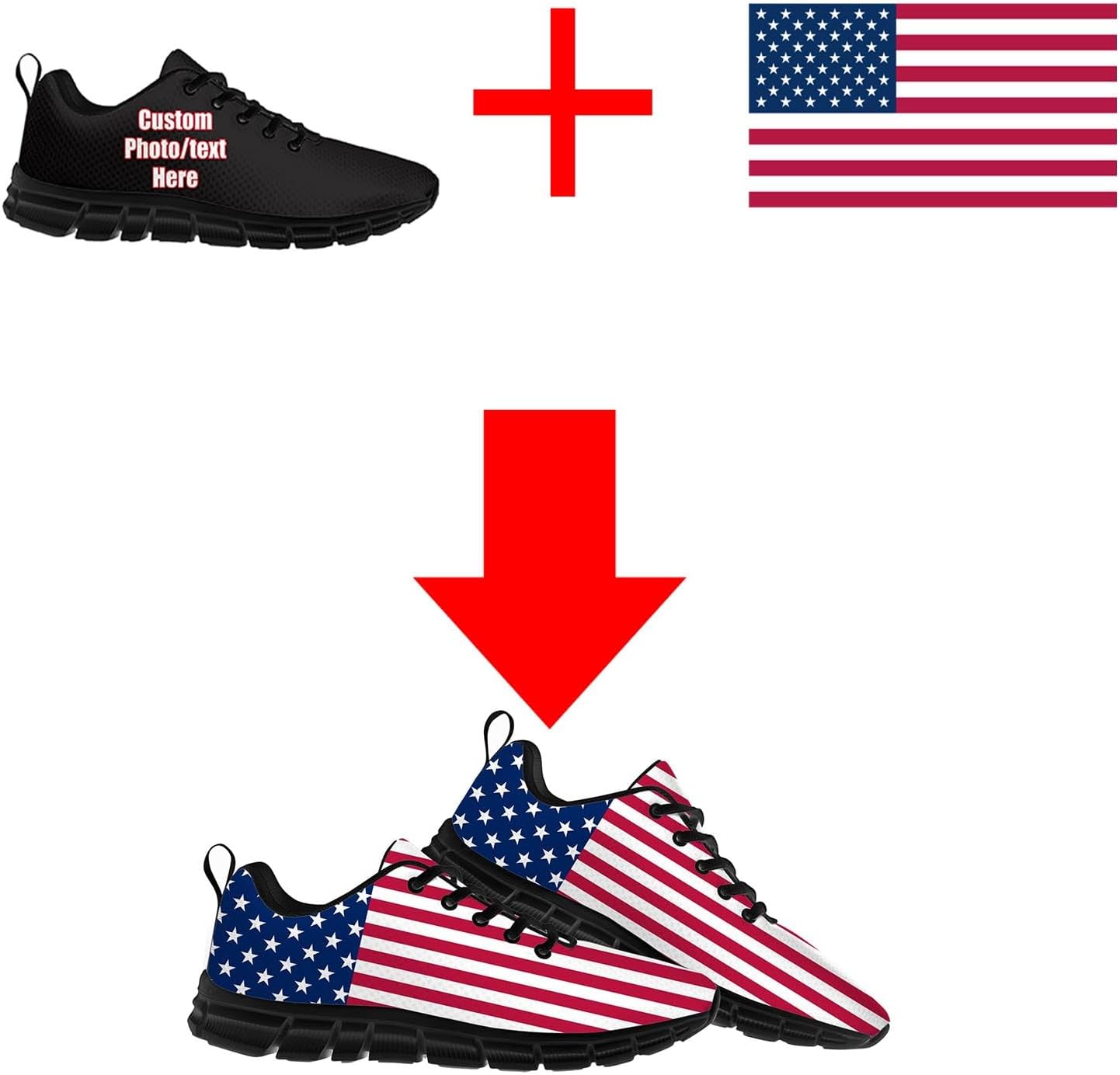 Custom Sneakers Mens Womans Sp - огляд і ціна Men Shoes Name
