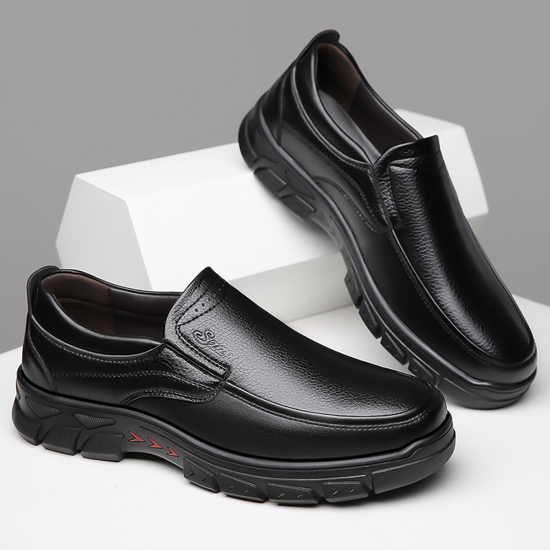 Men's Genuine Leather Loafers  - огляд і ціна Boat Shoe Leather