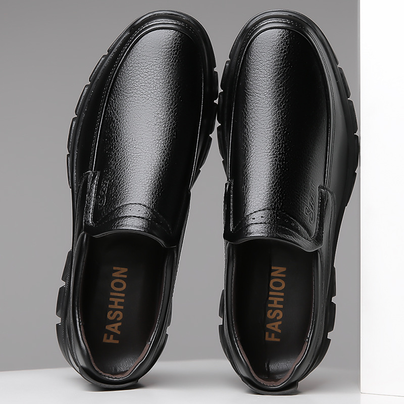 Men's Genuine Leather Loafers  - огляд і ціна Boat Shoe Leather