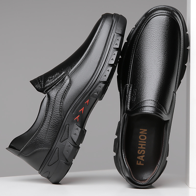 Men's Genuine Leather Loafers  - огляд і ціна Boat Shoe Leather