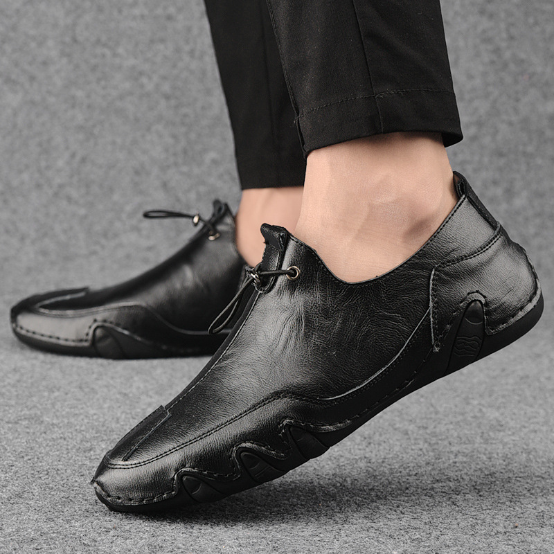 Plus Size 45 46 Mens Summer Br - огляд і ціна Boat Shoe Leather