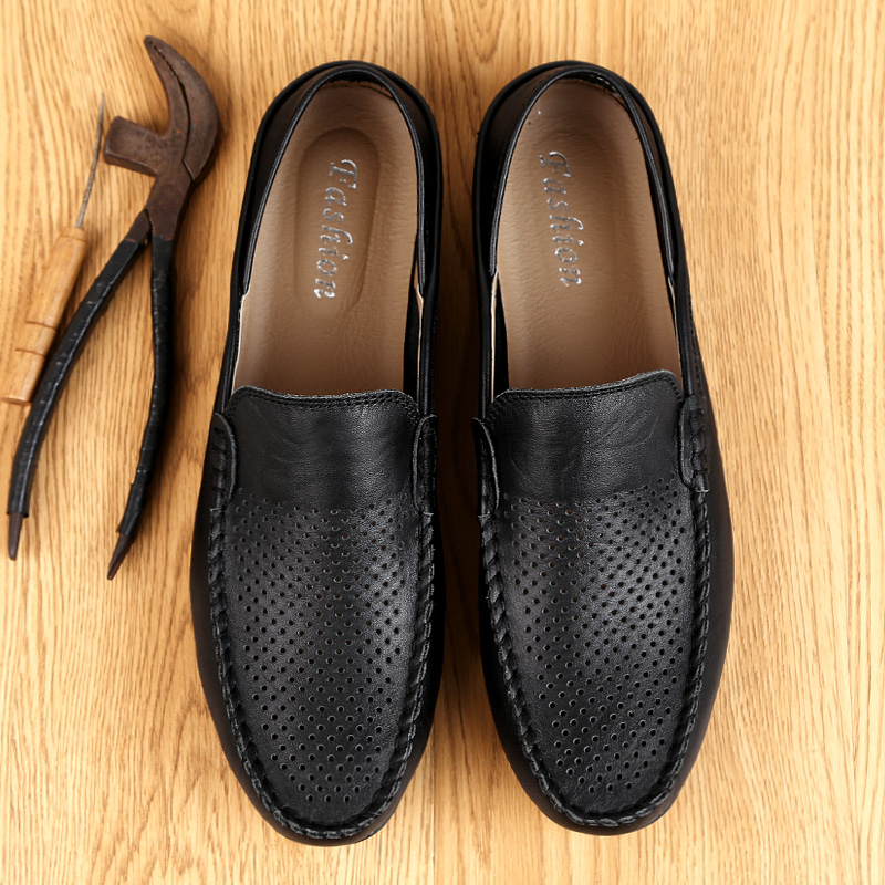 Summer Men Casual Shoes Leathe - огляд і ціна Boat Shoe Leather