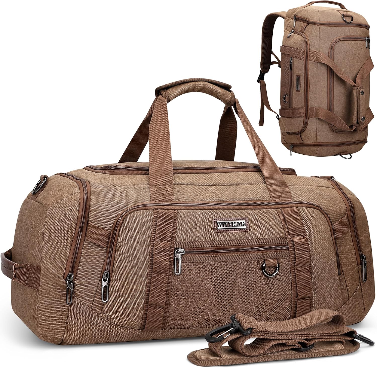 Canvas Duffle Bag for Men 3 in - огляд і ціна Men'S Shoes For Gym