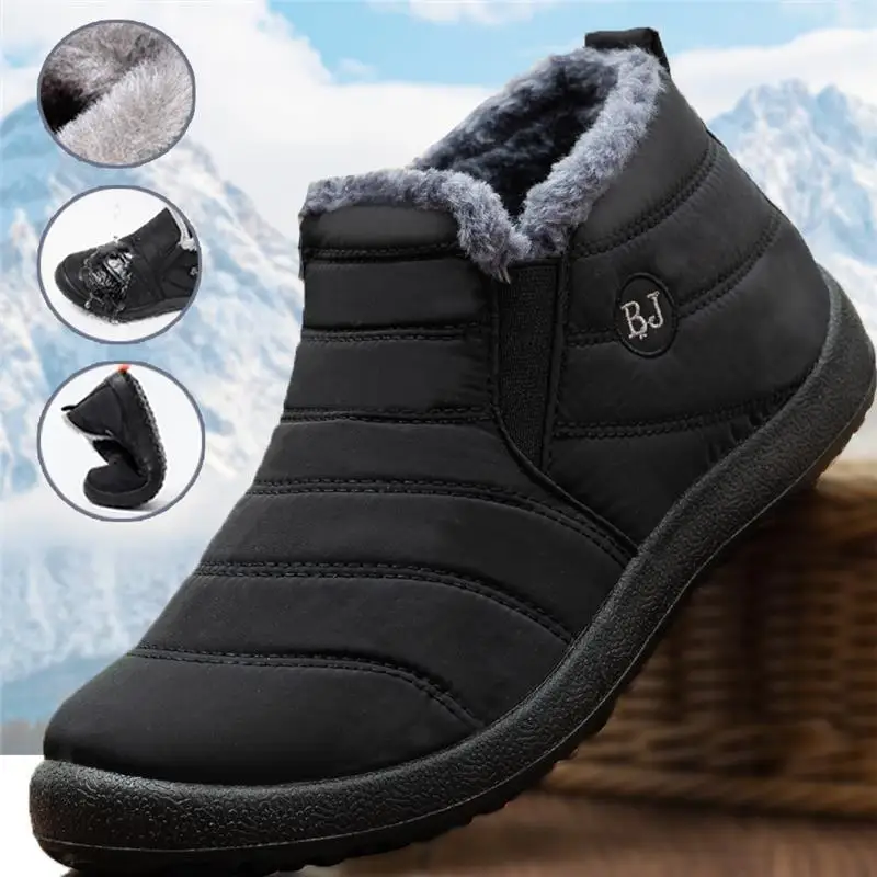 Fashion Men's Snow Boots Ankle - огляд і ціна Men Shoes Office