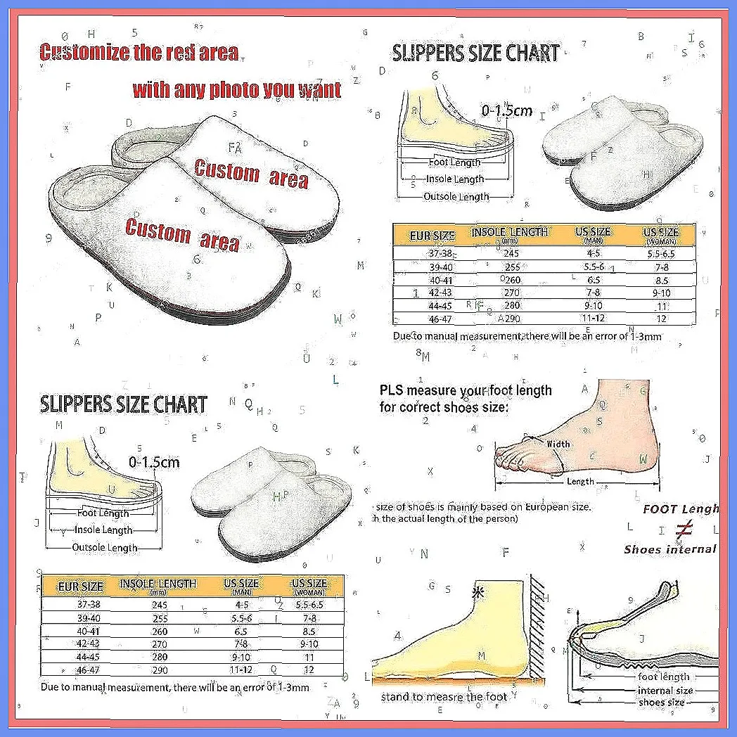 Custom Personalized Slippers f - огляд і ціна Men Shoes Name