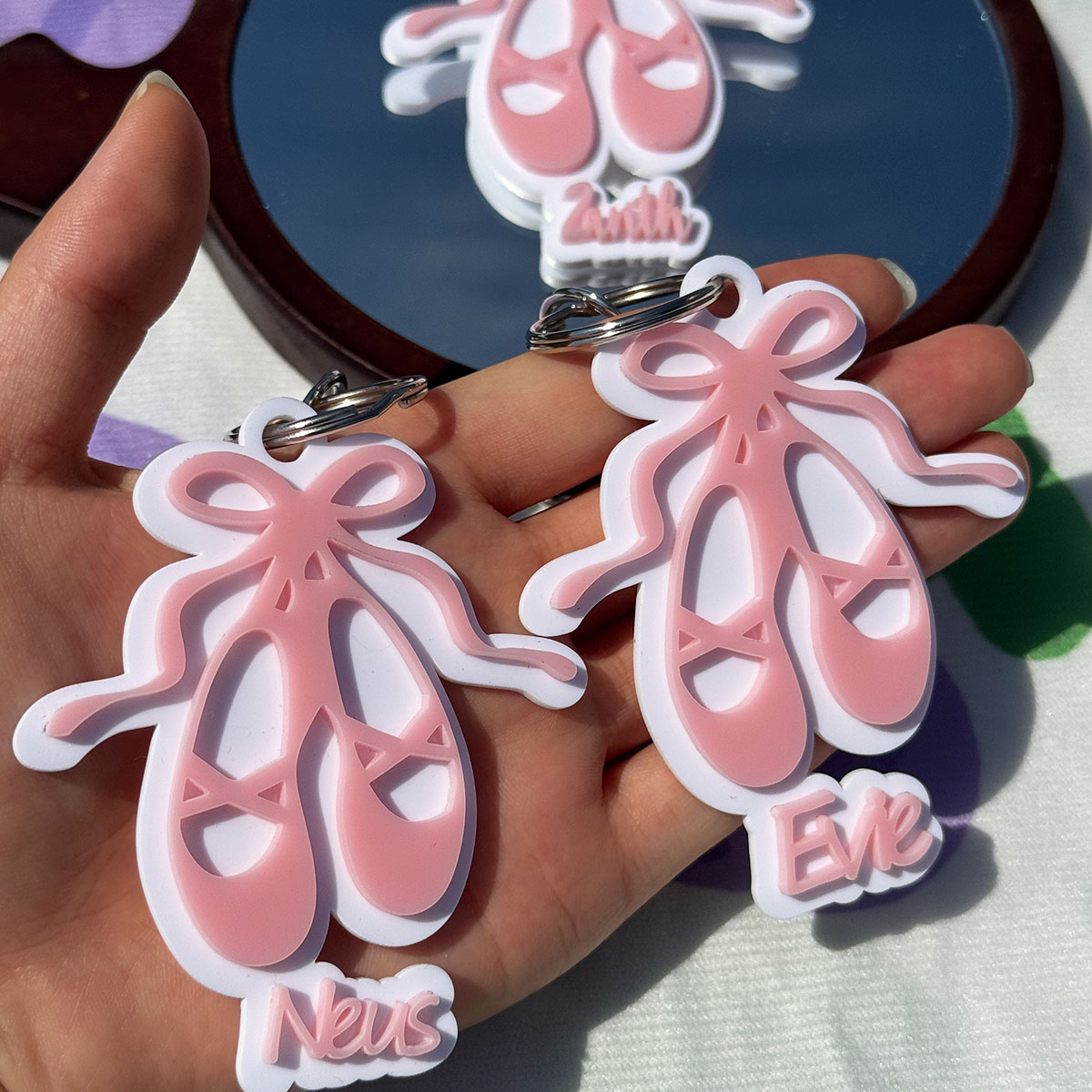 Custom Name Acrylic Keychain P - огляд і ціна Men Shoes Name