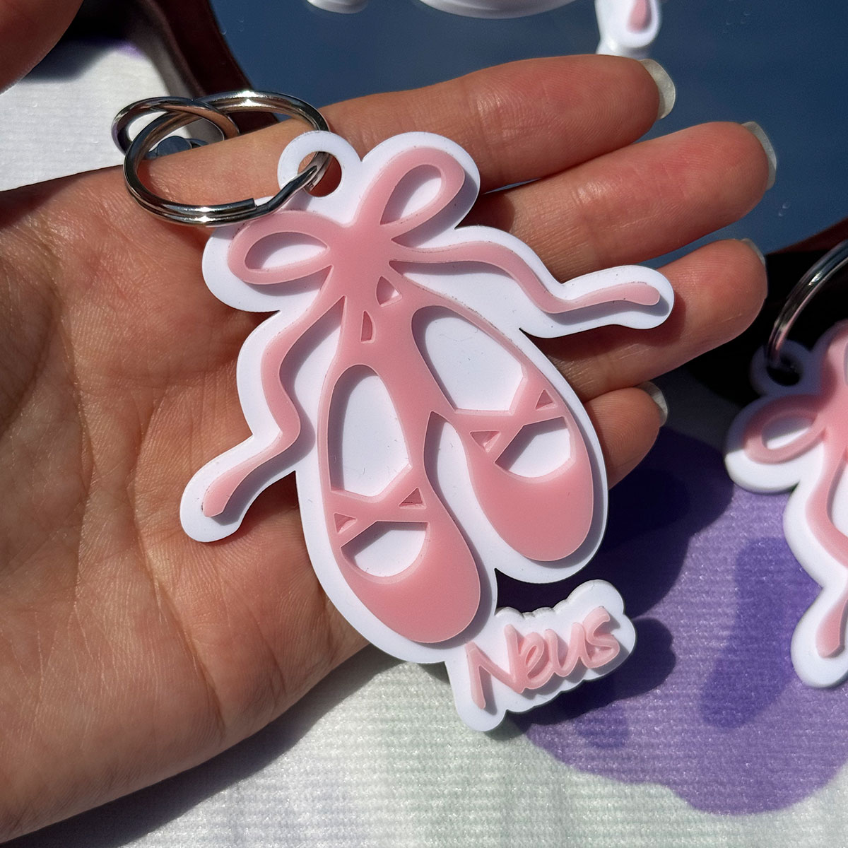 Custom Name Acrylic Keychain P - огляд і ціна Men Shoes Name
