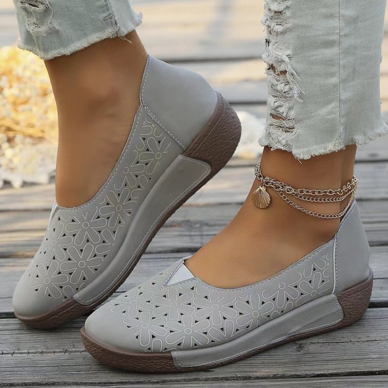 Spring Autumn Women Flats Plat - огляд і ціна Boat Shoe Leather