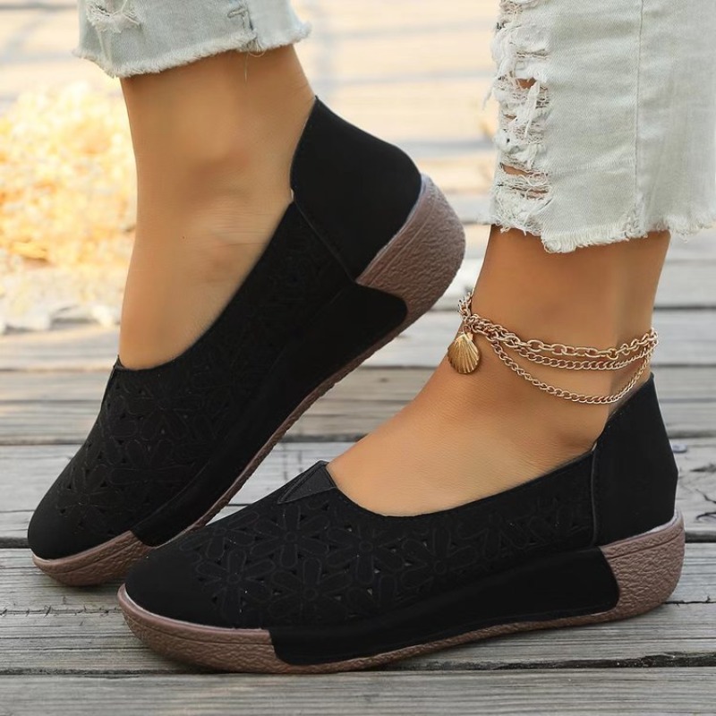 Spring Autumn Women Flats Plat - огляд і ціна Boat Shoe Leather