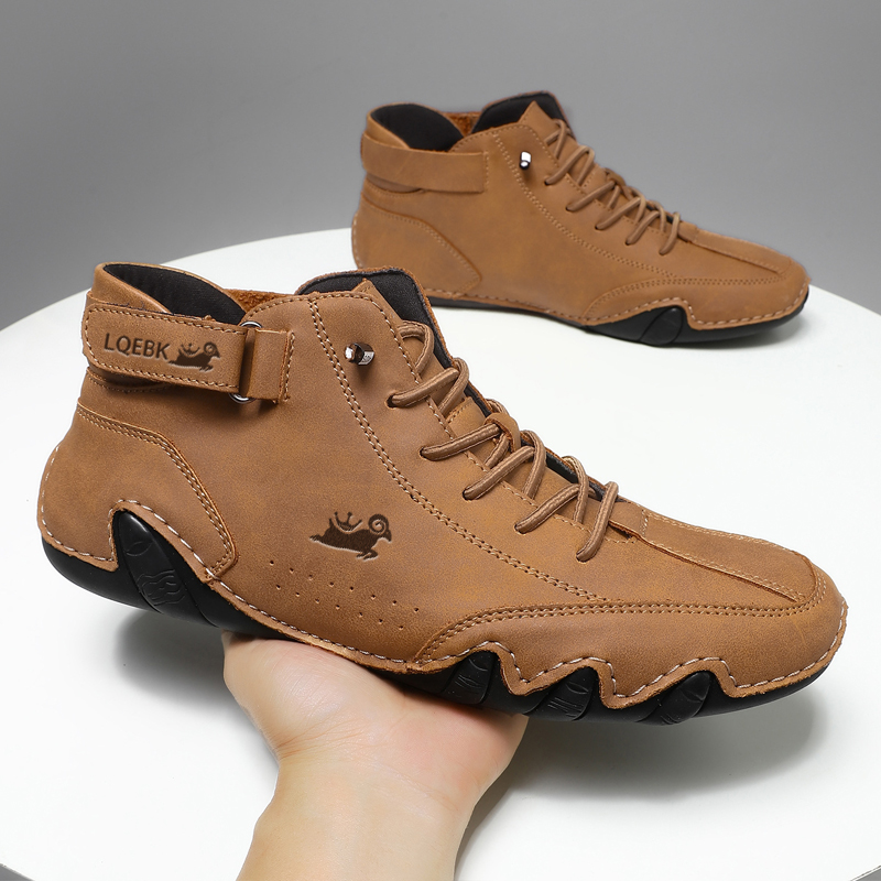 Leather Shoes for Men Casual S - огляд і ціна Boat Shoe Leather