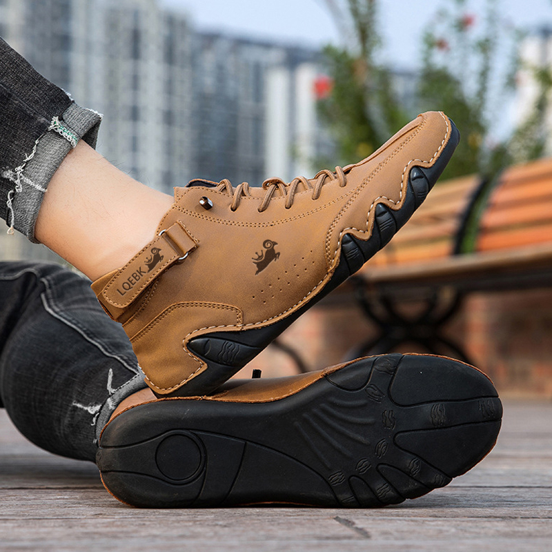 Leather Shoes for Men Casual S - огляд і ціна Boat Shoe Leather