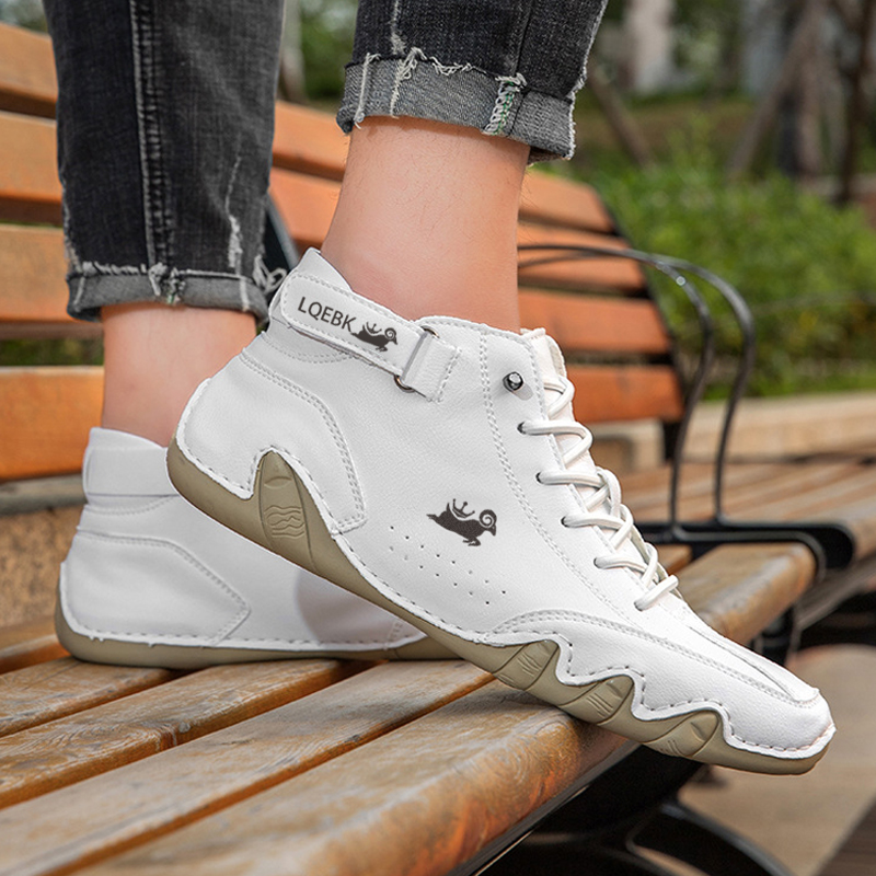 Leather Shoes for Men Casual S - огляд і ціна Boat Shoe Leather